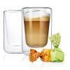 Termosklenice na cappuccino NERO 250 ml, sada 2 ks, Blomus