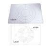 non stick pastry mat with marks silicone
