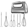 Ruční šlehač, stříbrná, KitchenAid