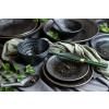 Jídelní mísa BLACK PEARL 13 cm, 200 ml, černá, keramika, MIJ
