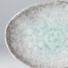 Servírovací talíř AQUA SPLASH 20 x 14 cm, ovál, modrá, MIJ