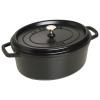 Hrnec 4,25 l, ovál, černá, Staub