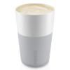 Termohrnek 360 ml, sada 2 ks,  na café latte, světle šedá, Eva Solo