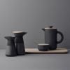 Konvička na mléko THEO 400 ml, černá, Stelton