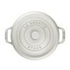 Hrnec COCOTTE 20 cm, bílý lanýž, litina, Staub
