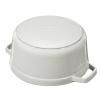 Hrnec COCOTTE 20 cm, bílý lanýž, litina, Staub