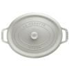 Hrnec COCOTTE 23 cm, bílý lanýž, litina, Staub