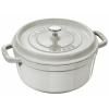 Hrnec COCOTTE 28 cm, bílý lanýž, litina, Staub