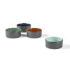 Servírovací mísa 7,5 cm, sada 4 ks, mini, černá, Bitz