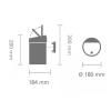 dotykovy odpadkovy kos touch bin brabantia bily 3 l 4