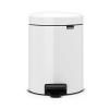 pedalovy odpadkovy kos newlcon brabantia bily 5 l 1