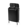 Dotykový odpadkový koš BO TOUCH BIN 2 x 30 l, černá, Brabantia