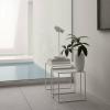 set konferencnich stolku fera blomus bily 2 ks 2