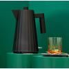 alessi wasserkocher plisse schwarz