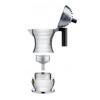 kavovar pulcina alessi 70 ml cerna rukojet 5