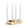 Set svícnů SQUARE CANDLE Höfats zlatý 4 ks 4