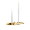 Set svícnů SQUARE CANDLE Höfats zlatý 4 ks 10