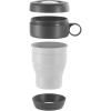 Cestovní termohrnek MUG TO GO 350 ml, šedá, Lékué