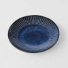 Jídelní talíř RIDGED INDIGO 25 cm, MIJ