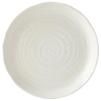 Jídelní talíř WHITE SPIRAL 24,5 cm, bílá, MIJ