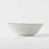 Jídelní miska WHITE SPIRAL 15,5 cm, 350 ml, MIJ