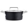 Vysoký kastrol ADAMANT 18 cm, černá, hliník, Fissler