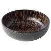 Jídelní miska BRONZE CONVERGING 15 cm, hnědá, keramika, MIJ