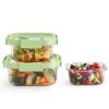 LEKUE GLASS CONTAINER 202 Blanc