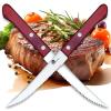 Steakový nůž EASY 10 cm, červená, Dellinger
