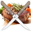 Steakový nůž EASY 10 cm, hnědá, Dellinger