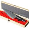 Japonský nůž GYUTO HARUKAZE PROFESSIONAL 20 cm, černá, Dellinger