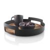 Servírovací tác NORDIC KITCHEN 35 cm, černá, plast/bambus, Eva Solo