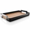 Servírovací podnos NORDIC KITCHEN 50 x 35 cm, černá, plast / bambus, Eva Solo