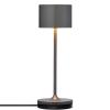 Přenosná stolní lampa FAROL MINI 19,5 cm, LED, gunmetal, hliník, Blomus