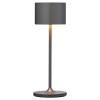 Přenosná stolní lampa FAROL MINI 19,5 cm, LED, gunmetal, hliník, Blomus