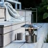 Lucerna EM 43 cm, stříbrná, nerezová ocel, Stelton