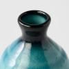 Láhev na saké INK & TURQUOISE 300 ml, modrá, keramika, MIJ