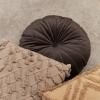 Dekorační polštář MANDARIN 40 cm, hnědá, polyester, KAAT Amsterdam