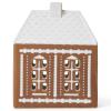 Svícen na čajovou svíčku GINGERBREAD LIGHTHOUSE 15,5 cm, hnědá, kamenina, Kähler