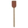 Kuchyňská stěrka EASY 28 cm, hnědá, dřevo / silikon, RIG-TIG