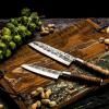 Santoku nůž VG10 18 cm, hnědá, Forged