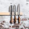 Santoku nůž VG10 18 cm, hnědá, Forged