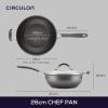 Wok SCRATCHDEFENSE A1 26 cm, nepřilnavá, Circulon