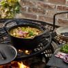 Kotlík BBQ 25 cm, 4 l, černá, litina, Le Creuset