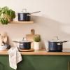 Rendlík ESSENTIAL 16 cm, 1,9 l, černá, hliník, Le Creuset