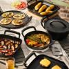 Venkovní grilovací koš BBQ 30 cm, černá, litina, Le Creuset