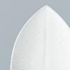 Předkrmový talíř SNOW LEAF 21 cm, bílá, keramika, MIJ