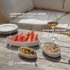 Servírovací mísa LEGIO NOVA 26 cm, bílá, porcelán, Eva Trio