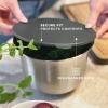 Víko ke kuchyňské míse GREEN TOOLS 20 cm, černá, plast, Eva Trio