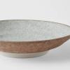 Jídelní mísa CRAZED GREY 23 cm, 500 ml, hnědá, keramika, MIJ